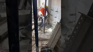Mivan Sunken De Shuttering Technique | #hard #construction #jobs #viral