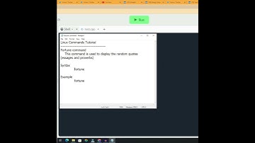 fortune command in linux | random quotes in linux terminal