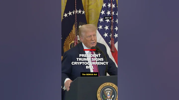 President Trump signs cryptocurrency bill