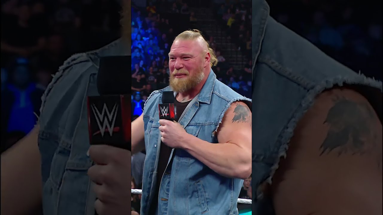 Brock Lesnar Has The Most Painful High Five Imaginable Short