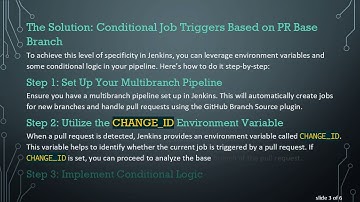 Optimizing Jenkins Multibranch Pipeline for Selective Pull Request Triggers