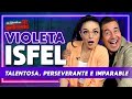 Violeta isfel talentosa perseverante e imparable  la entrevistas con yordi rosado