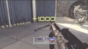 CRAZY SCRAPYARD TRICKSHOT!!![ MODERN WARFARE 2]