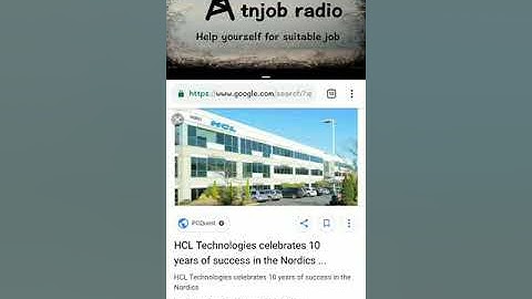 HCl technologies walk-in on 3rd March