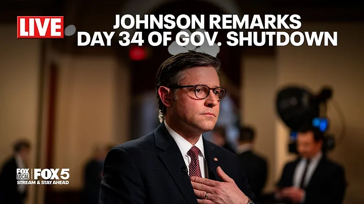 LIVE: Government Shutdown Day 34 | Mike Johnson Remarks