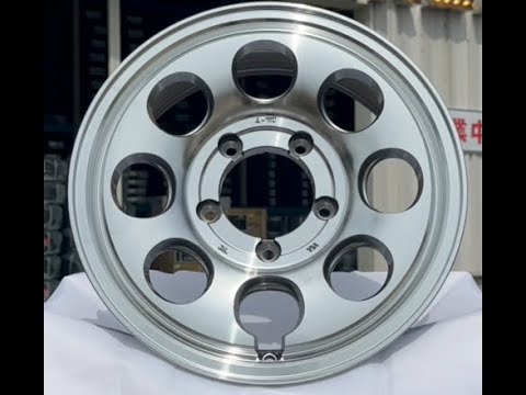 MID ガルシア パーム8 1本販売 ホイール N-ONEJG1/JG2 Garcia palm8 アルミホイール 1枚 単品 送料無料・代引き可ホイール単品1本MID GARCIA Palm8 ガルシア パーム8 16インチ 6.5J インセット38 6穴 PCD  139.7 セミグロスブラック⁄ヴァーレイポリッシュ | レイブロス　店