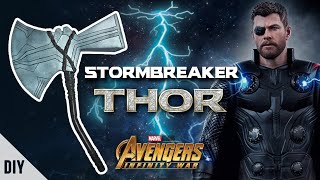 Stormbreaker, nova arma do Thor - Vingadores: Guerra Infinita (DIY)