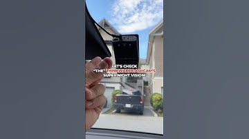 It really works too!! #thinkware #dashcam #u3000 #parking #night #supernightvision