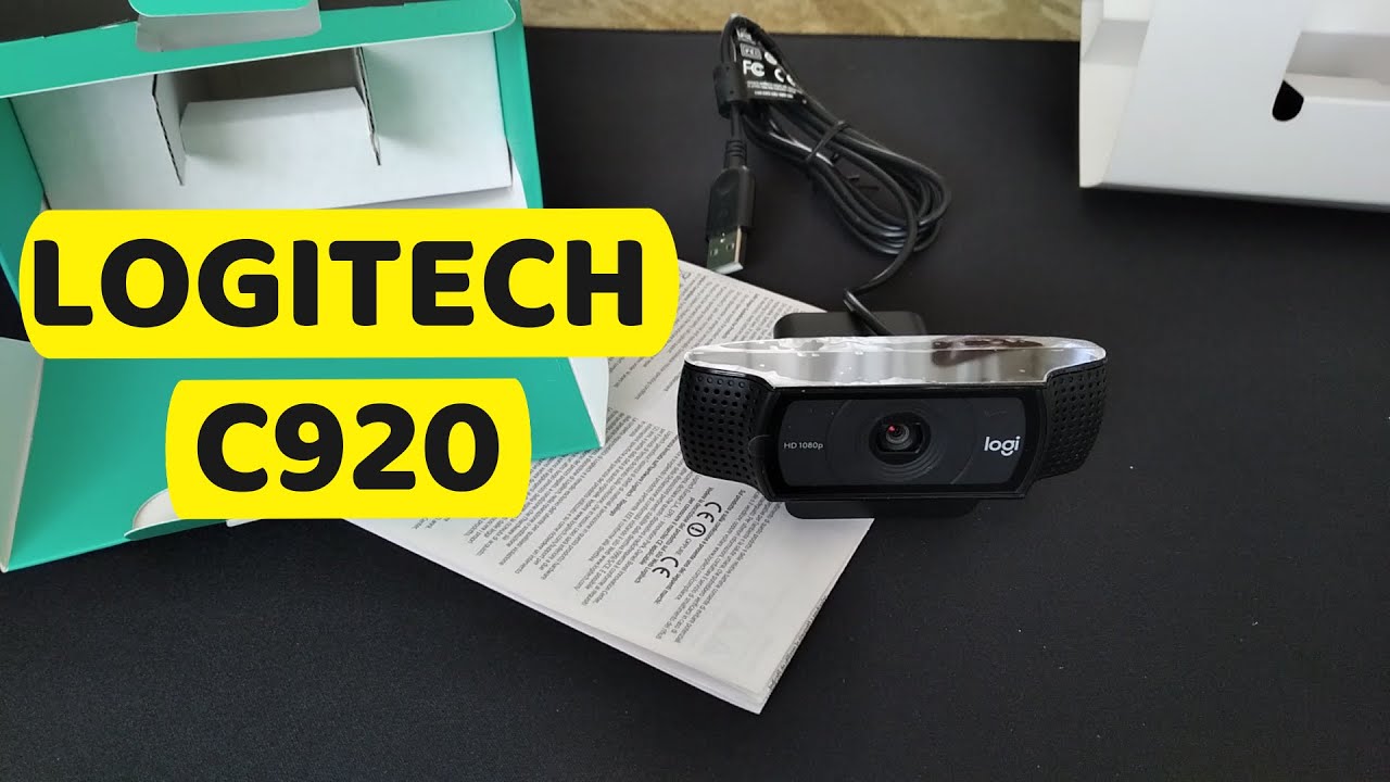 Logitech HD PRO Webcam C920 - YouTube