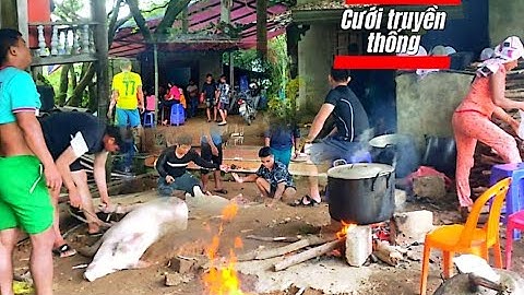 Đám cưới theo phong tục tập quán truyền thống // chuẩn bị cho các món ăn - tập 4 - tronpiu vlog