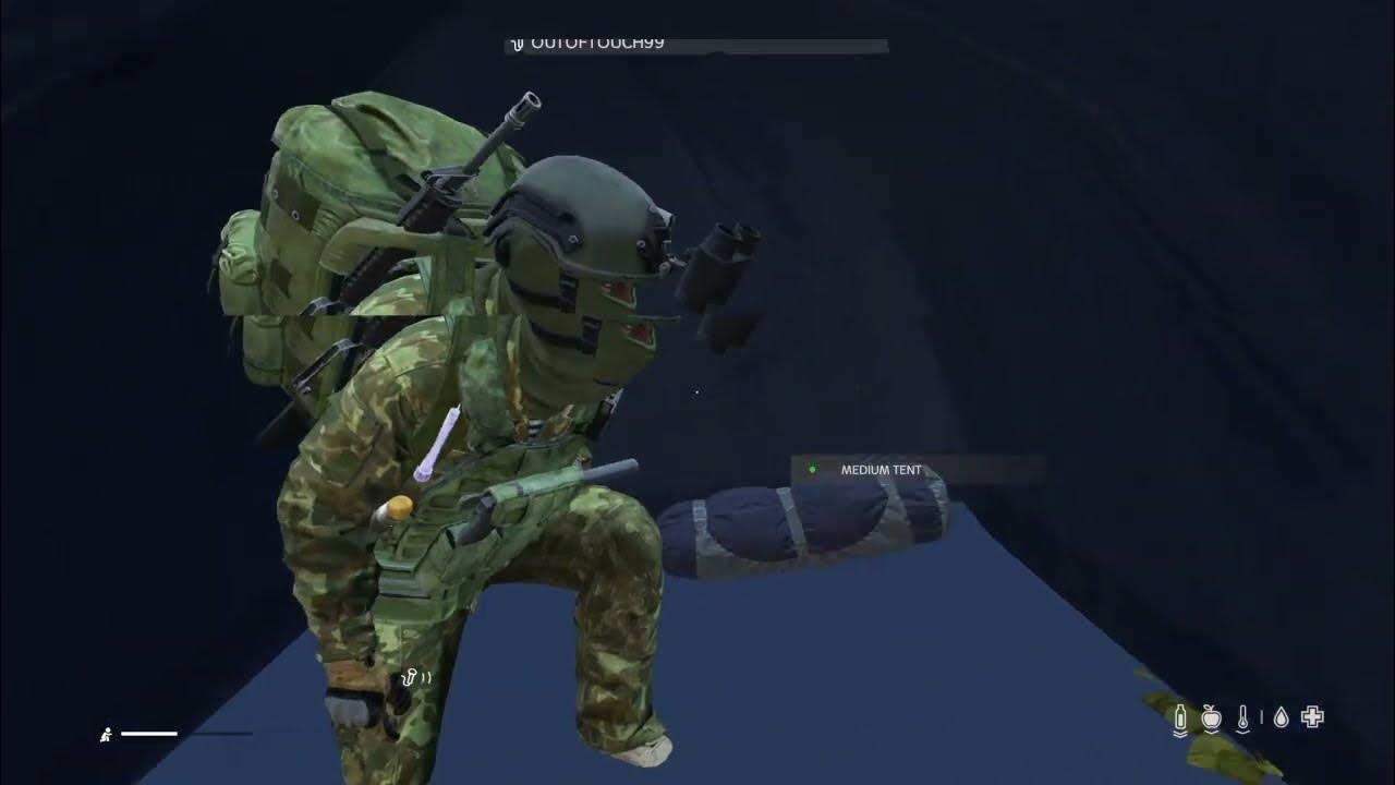 DayZ How to Place & Pack a Tent with outoftouch99 Special Edition! YouTube