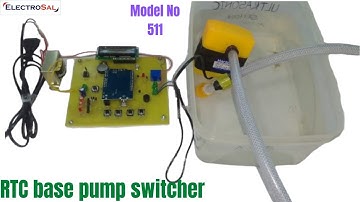 RTC BASE PUMP SWITCHER //Engineering / electronic / electrical / project /diploma / mechanical