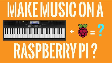 BUILD A BUDGET MIDI SYNTHESIZER - FluidSynth on Raspberry Pi Tutorial!