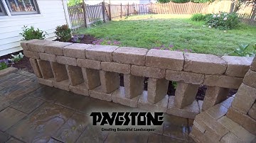 Building Wing Walls with Pavestone Pavers