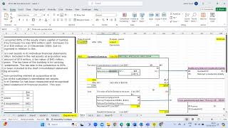 ACCA SBR June 24 Mock Exam  Q1  (c) Completing prepopulated spreadsheet Video 1