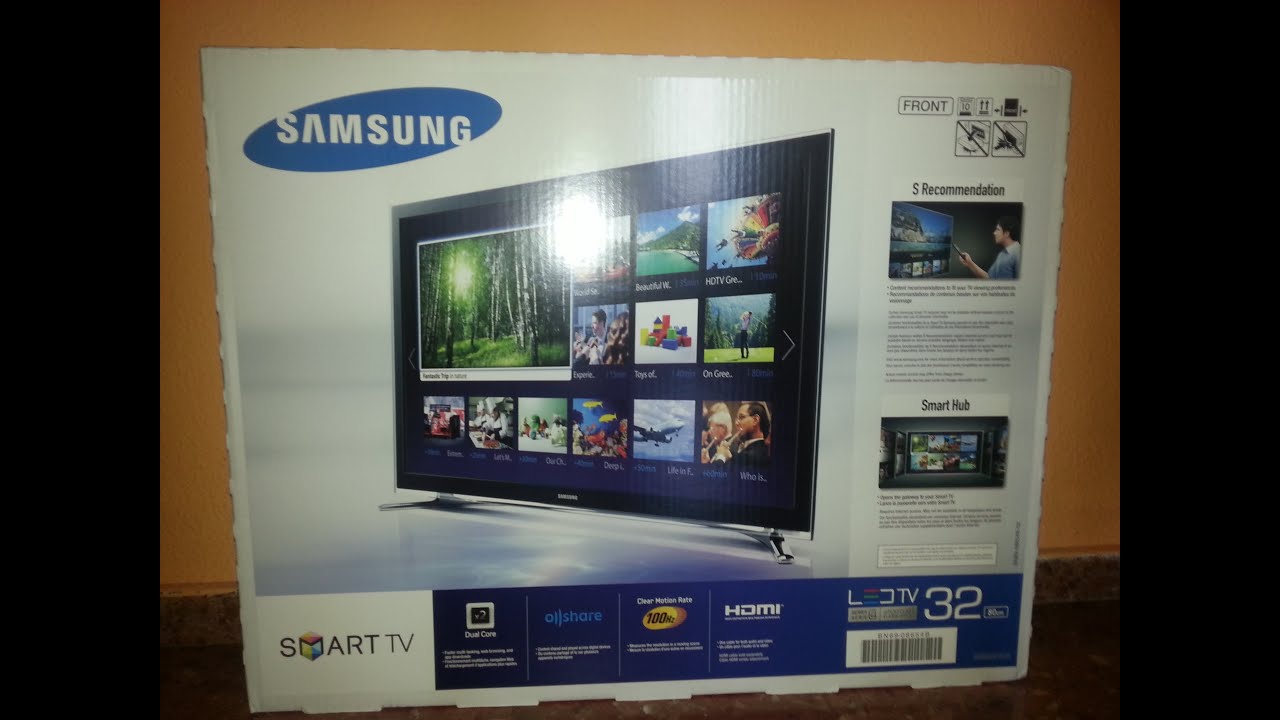 Unboxing Samsung Smart TV F5500 de 40 - Primeras impresiones