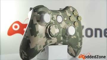 Camo Xbox 360 ModdedZone Modded Controller Jitter, Fast Reload, Jump Shot + more for Black Ops2 MW3