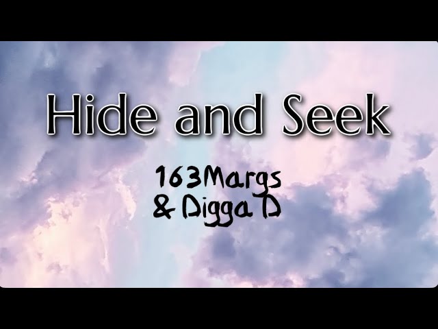 Hide and Seek #163margs #diggad #music #music #fyp #lyricsvideo