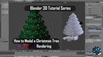 Blender 3D Tutorial Series: How to Model a Christmas Tree: Rendering