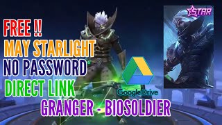 FREE! May Starlight | Granger Biosoldier| Popol and Kupa | Mobile Legends | 100% Working | Tol Kiel