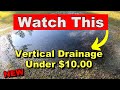 New vertical drainage  remove water for under 1000