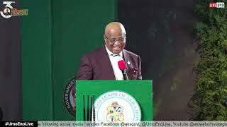 Remarks by Gov.Umo Eno at the Variety Night in Commemoration of His 3 Years Imapctful Administration
