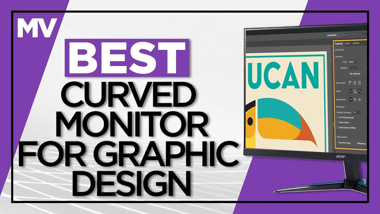 Best Curved Monitor For Graphic Design In 2021! Our Top 3 Picks! YouTube