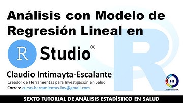 Análisis Estadístico con Modelo de Regresión Lineal en R Studio