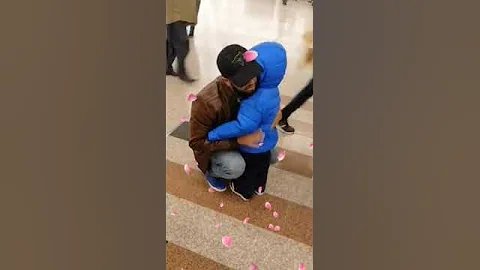 Emotional moment #father#pardes#airport🥹🥹