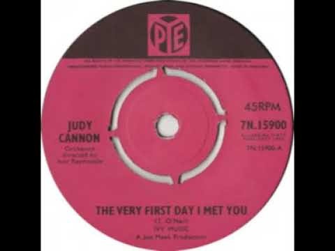 JUDY CANNON stereo THE VERY FIRST DAY I MET YOU