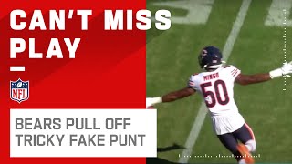 Bears Proving Fake Punts Are All the Rage