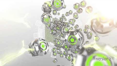 Sci Fi Swarm Microbot Logo Reveal