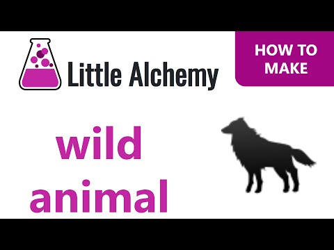 How to make ALL ANIMALS in Little Alchemy 