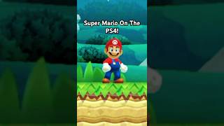 Super Mario On The Ps4