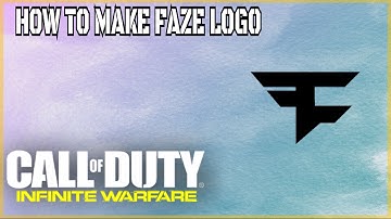 Infinite Warfare // How To Make FaZe Emblem!!!