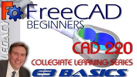 E3 FreeCAD Basic Modeling | Offsets | Draft/Taper Extrusions