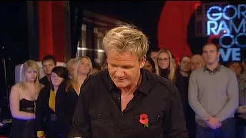 Gordon Ramsay Cookalong Live With Guest Host Amanda Holden Part 2