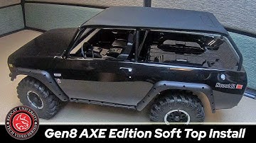 Redcat University - Redcat Gen8 Scout II AXE Edition Soft Top Install - Bikini Top Installation