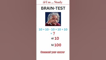 Brain test #shorts #mathematics #maths #math