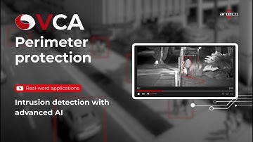 VCA for perimeter protection | Intrusion detection with advanced AI
