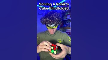 A Blind Cuber’s Worst Nightmare 😳😱 #shorts