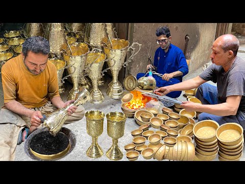 Extremely Amazing Process of Gold World Cup & Champion
