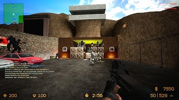 Counter-Strike Source: Zombie Escape - ze_Protoype_b4 (Mission 1 - Easy) on PlagueFest