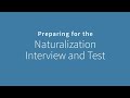 Episode 1 – Preparing for the Naturalization Interview and Test