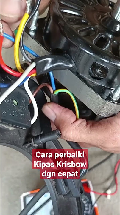 cara perbaiki kipas Krisbow tanpa bongkar dinamo #youtubeshort #viral #dodyteknik #perbaiki #service