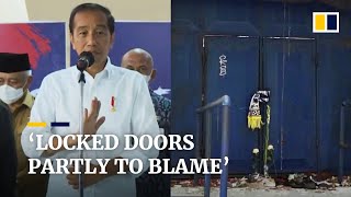 Indonesian president says locked doors partly to blame for stadium stampede, orders nationwide audit