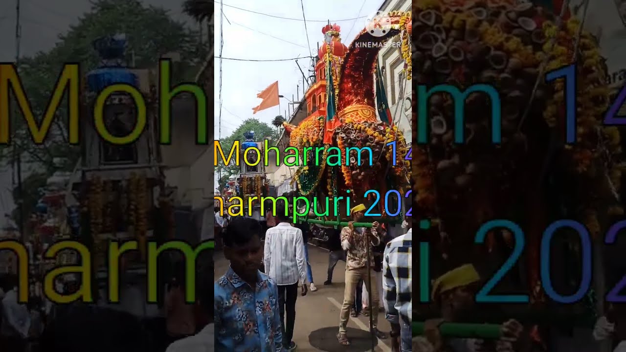 Dharmpuri 11Moharram 2023 #akil_baba_dharampuri #sattar #mohrram #taziyadari