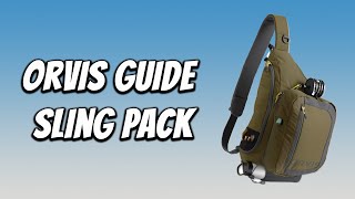 Orvis Guide Sling Pack 2015 - Tom Rosenbauer Insider Review Resimi