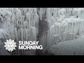 Nature: Frozen waterfalls