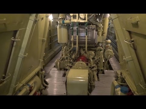 Внутри тепловоза ТЭП70БС